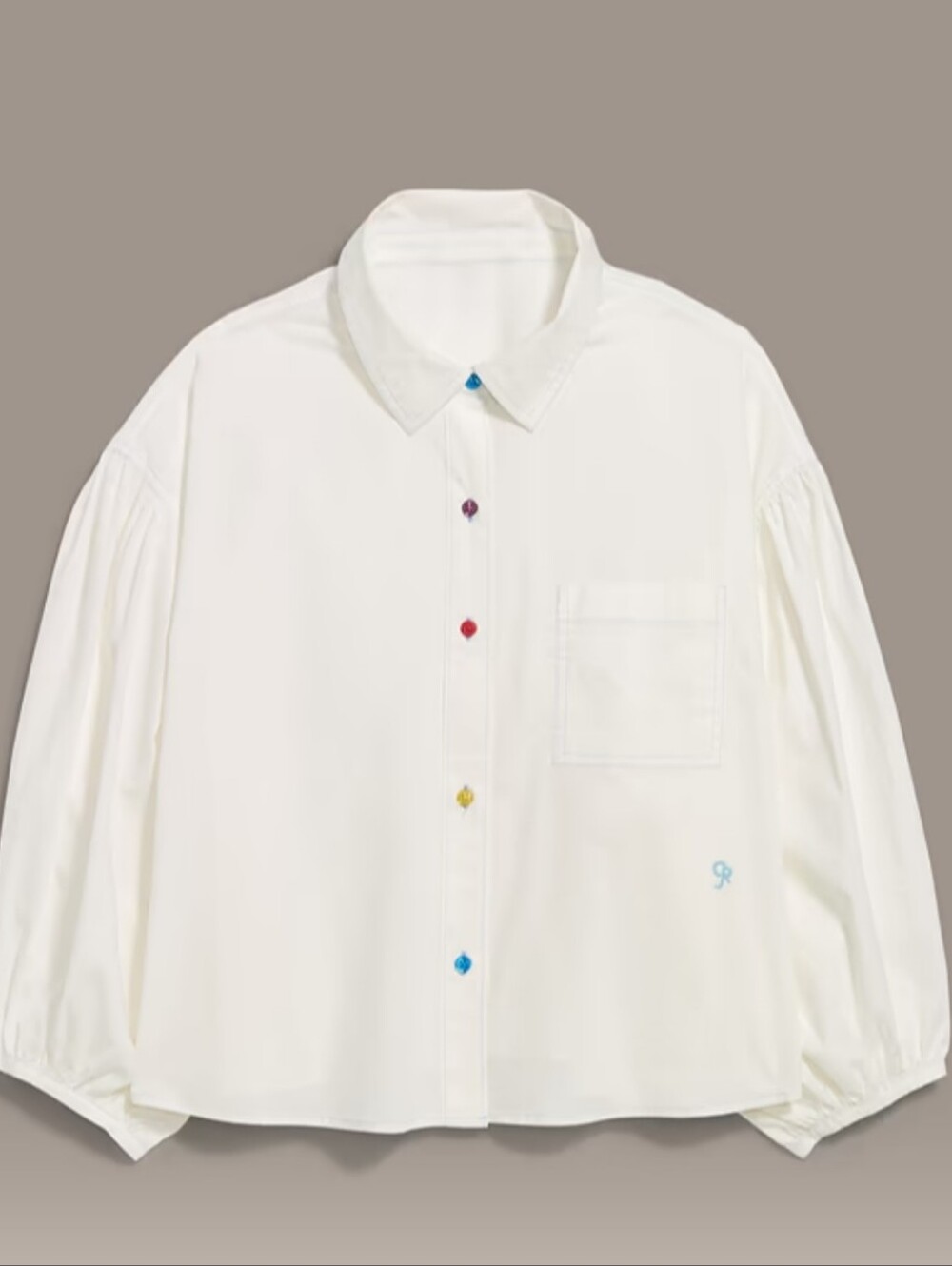 NWT Old Navy Christopher John Rodgers White Poplin Button Down - Picture 10 of 10